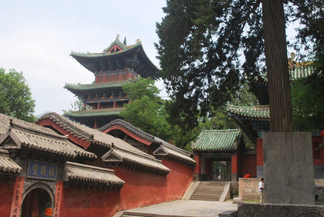 Jardins do Templo de Shaolin